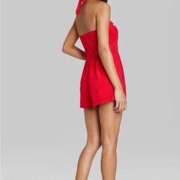 Wild Fable Red Terry Cloth Jumpsuit NWT Size XXL - Picture 4 of 12